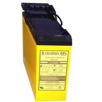Champion Gel battery 12V 80AH Front Terminal Design 12V125AH Solar Gel battery manufacture