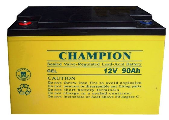 China Champion Deep Cycle Battery 12V90AH NP90-12-G Sealed Lead Acid Sola GEL Battery